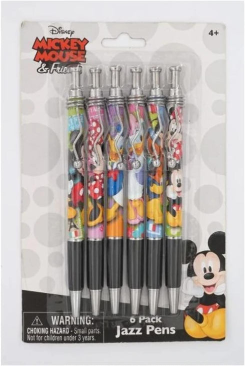 Mickey & Friends Jazz Pens - Set of 6...