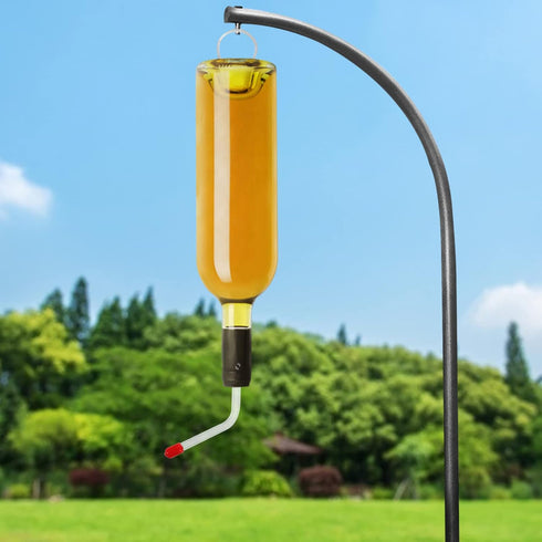 Yardwe 4 Pcs Hummingbird Feeder Tubes and Stoppers with Bb Hummingbird Feeder Replacement Parts Making Your Bird Feeders...