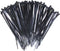 TANG Sunshades Depot 8" in Black Zipties Cable Ties 100 Pcs for Faux Winter Green and Ivy Fence Privacy Screen with Expandable Panels...