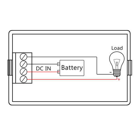 DROK Digital Multimeter DC 6.5-100V 20A Voltage Amperage Power Energy Meter, DC Volt Amp Tester Gauge Monitor LCD Digital Display with Built-in Sh...
