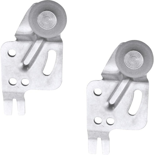 Prime-Line N 6627 Closet Door Roller, Front, 1/2 In. Offset, 3/4 In. Nylon Wheel, Atlas (2 Pack)...