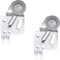 Prime-Line N 6627 Closet Door Roller, Front, 1/2 In. Offset, 3/4 In. Nylon Wheel, Atlas (2 Pack)...