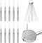 10pcs Shower Head Cleaners, with 10pcs Needle Picks Anti-Clogging Shower Head Cleaning Brush Tiny Crevice Cleaner Tool for Small Holes Gaps Nozzle...