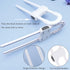 Sliding Cabinet Locks, Child Safety Locks U-Shaped Adjustable Child Proof Locks Multi-Purpose Latches for Drawers Closets Refrigerators Storage Do...