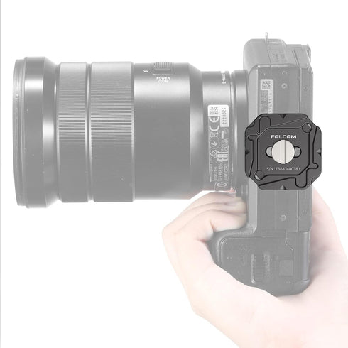 F38 Camera Quick Release Plate Compatible with PD Capture Camera Clip V3 and F38 Backpack Clip (Plate Only) - 2465...