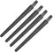uxcell 4 Pcs Antistatic ESD Brush Portable Plastic Handle Nylon Lab Cleaning Brushes for Electronics Keyboard PCB BGA Repair Soldering, 18x9mm Bri...