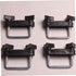 Luggage Rack Accessories Tools Car Automotive U Brackets Roof Rack Mounting Brackets Roof Rack Clamps Mounting Fitting Lock Nuts Roof Luggage Acce...