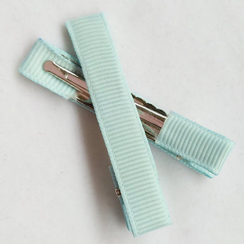 Chenkou Craft Assorted 40pcs Prong Hair Clips Hair Pin Covered Grosgrain Ribbon DIY Hair Jewelry Craft 2" (50x8 mm)...