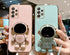 for Gabb Phone 3 Pro Case Cute Hidden Astronaut Kickstand,Gabb Phone 3 Pro Phone Case Soft TPU Bumper Camera Protection Folding Bracket Cover for ...