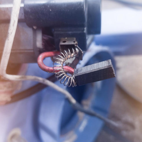 uxcell 2 Pack 999-044 Carbon Brushes 17x17x7mm Power Tool for Electric Hammer Drill Motor...