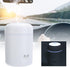 H2o Humidifier Colorful Cool Mini Humidifier, USB Personal Desktop Humidifier for Car, Office Room, Bedroom,etc. Auto Shut-Off, 2 Mist Modes, Supe...