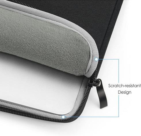 ProElife 13-Inch Laptop Sleeve Case for 2024 MacBook Air 13.6 inch with M3 Chip (A3113) Accessory Traveling Carrying Bag Cover Water-resistant Sim...