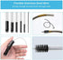 Utoolmart Wire Tube Brushes, Stainless Steel Bottle Bristle Cleaning Spiral Power Pipe Brush, 1.0-inch Diameter 12-inch Long-Handle Cleaner for Au...