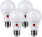 TORCHSTAR Dusk to Dawn Light Bulbs Outdoor, Sensor A19 LED Light Bulb, Auto on/off Photocell Automatic for Outdoor Lighting, 5000K, Pack of 4...