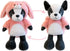 French Bulldog Stuffed Animal in Pink Bunny Costume, Adorable Plushies Bull Dog Wearing Pink Rabbit Outfit, Plush Toys as Great for Kids. Stuffed ...