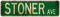 Stoner Avenue Street Sign Vintage Rustic Retro 4x16 inch Tin Sign...