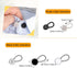 20 PCS Collar Extenders, Flexible Button Extenders, Versatile Waistband Extenders for Women and Men Shirt Pants Dress Trouser Favors...
