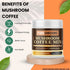 Focus & Create Adaptogenic Instant Mushroom Coffee – 50?Serve Pack with Lion’s Mane & Chaga – Brain, Focus & Immune Support (100g)...