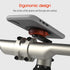 sincetop Bike Phone Mount for Mountain Bicycle, Universal Aluminum Road Bike Stem Cap Cell Phone Holder, Connect Quickly Riding Clip Stand, MTB Ha...