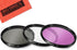 40.5mm Filter Kit (UV-CPL-FLD) for Sony Alpha ZV-E10, A5000, A5100, A6000, A6100, A6300, A6400, A6500, NEX-5TL, NEX-6 Camera with Sony 16-50mm, Al...