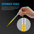 20Pcs 3mL Disposable Plastic Transfer Pipettes Calibrated Dropper for Science Experiment, Art, and DIY - Easy-to-Use and Safe...