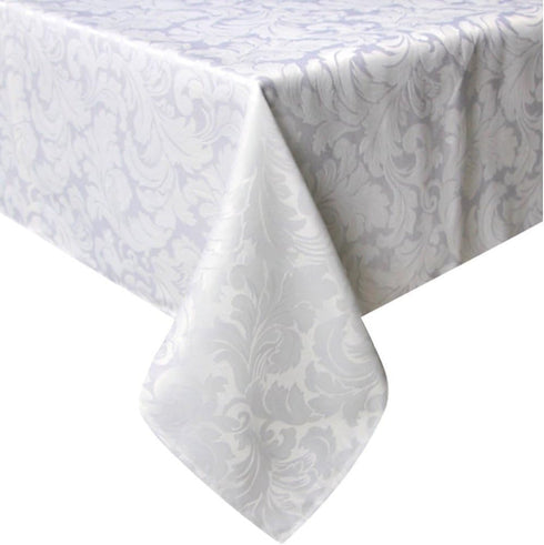 Tektrum 60 X 120 inch Rectangular Damask Jacquard Tablecloth Table Cover - Waterproof/Spill Proof/Stain Resistant/Wrinkle Free/Heavy Duty - Great ...