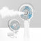 HandFan Upgraded Portable Misting Fan, Handheld Spray Water Mister Fan, USB Rechargeable Personal Mist Fans, Mini Cooling Hand Fans for Summer Bea...
