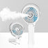 HandFan Upgraded Portable Misting Fan, Handheld Spray Water Mister Fan, USB Rechargeable Personal Mist Fans, Mini Cooling Hand Fans for Summer Bea...