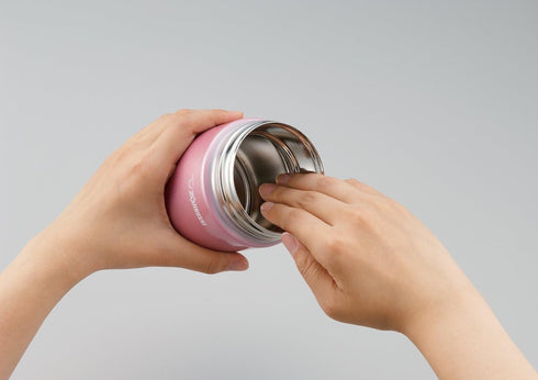 Zojirushi Stainless Steel Food Jar, Small, Pink...