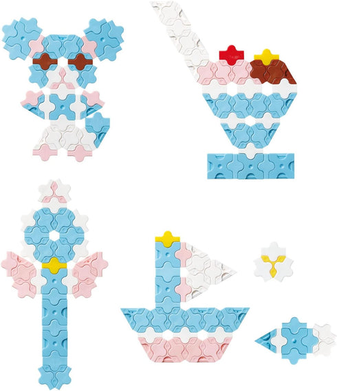Rakyu (LaQ) Sweet Collection Mini Sky Blue (Sweet Collection Mini Sky Blue)...