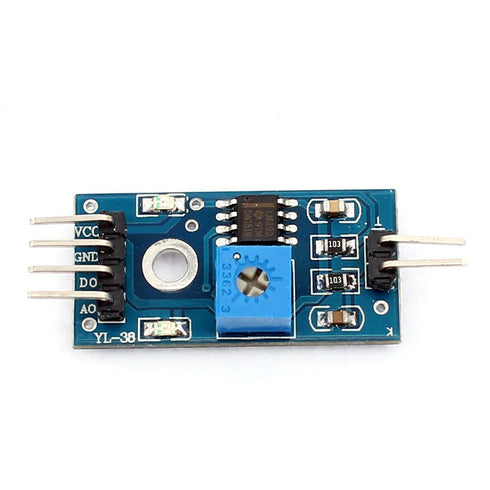 HiLetgo 3pcs LM393 Rain Drops Sensor Weather Moisture Monitor Sensor Humidity Sensitivity Module Nickeled Plate 3.3-5V for Arduino...