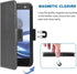 Phone Case for Moto Z Force Folio Flip Wallet Case,PU Leather Credit Card Holder Slots Full Body Protection Kickstand Hard Hybrid Protective Phone...