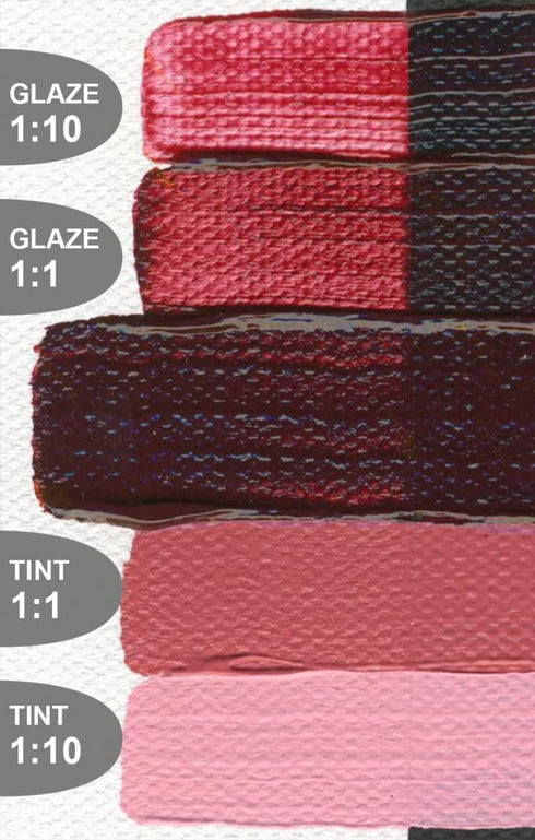 2 Oz Heavy Body Historical Hue Acrylic Paint Color: Alizarin Crimson Hue...