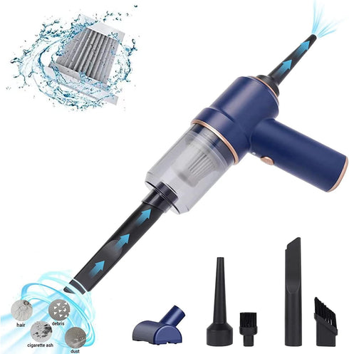 Handheld Vacuums,Car Vacuum Cleaner Cordless,Handheld Vacuum Wireless,Hand Held Vacuuming with 9000PA Suction 120W High Power, Portable Mini Vacuu...