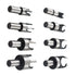 8-Pack Wood Hole Plug Cutter Set, High Carbon Steel Cutting Tools Cork Dowel Shank Drill Bit Knife, Fit for Woodworking Hole Saw Cutting 6MM 10MM ...