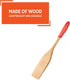 IMUSA 12in Wood Paddle with Silicone Grip, Large...