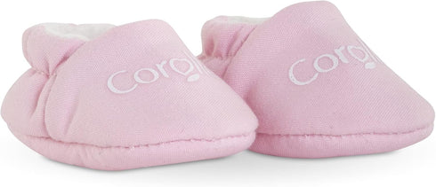 Corolle Baby Doll Pink Slippers Outfit Accessory - Mon Premier Poupon Clothing and Accessories fit 12" Dolls, for kids ages 18 months and up...