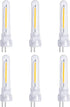 String Lights Replacement LED Bulb Filament 6 Packs, 2700K Warm White, S14 Light Bulb Accessories, Shatterproof Waterproof and Dimmable...