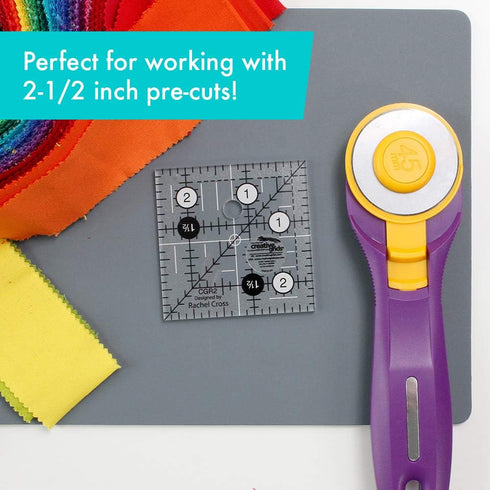 Creative Grids Quilt Ruler 2-1/2in Square - CGR2...