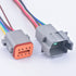 8 Pin Automotive Sealed Electric Plug Male Female Waterproof Connector Wire Harness DT Series DT06-8S DT04-8P...