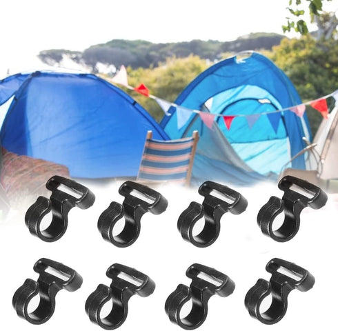 10pcs Plastic Snap Hooks 1"(25.5mm) Backpack Strap Buckles Hardware for Outdoor Camping 25mm Webbing Backpack Bag Strap Tent Garment DIY Parts Acc...