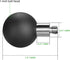 FANAUE Ball Adapter Compatible with RAM Mounts B Size 1" Ball Components (1 Inch Ball)...