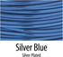 Artistic Wire 32 mm Plated Tarnish Resistant Colored Copper Craft Wire, 28 Gauge, 40 yd, Silver Blue...