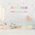 Playroom Wall Decor Kids Playroom Wall Decals Share Imagine Laugh DIY Wall Stickers for Nursery Playroom Decoration (Crazy Orange)...