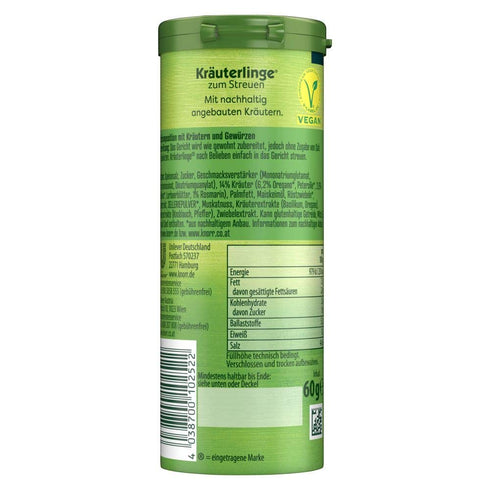 Italian Herbs Seasoning Mix (Knorr Kraeuterlinge - Italienische Kraeuter), 2.1oz (60g)...