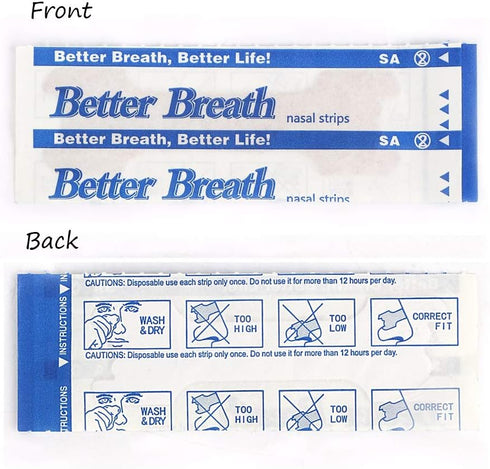 100 Pcs Nasal Strips for Reduce Snoring,Anti Snoring Improve Sleeping 55mm*16mm...