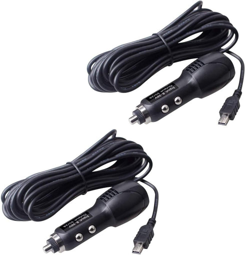 Dash Cam Charger Mini USB, Car Charger with USB Port Compatible with APEMAN, Rexing, Byakov, AKASO, Crosstour, Trekpow, Pruveeo, OldShark, Garmin ...