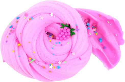 Purple Cloud Slime, Soft and Non-Sticky Funny Slime Toy, Girls and Boys Stress Relief Creative DIY Toy, for Kids Education, Party Favor, Gift Birt...
