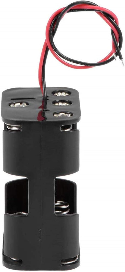 5PCS 6 x 1.5V AA Batteries Holder Case with Wire Leads...