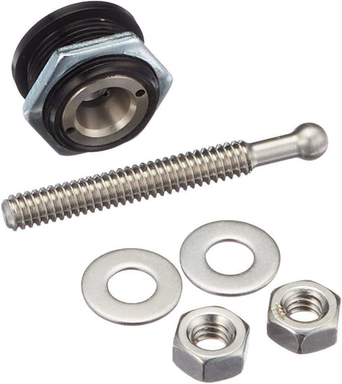 Pack of 2 Quick Release Latch Lock Clip Push Button Bonnet Kit 1.25in/32mm Diameter Universal Aluminum Alloy Quick Latch Lock for Auto Car Bumper ...